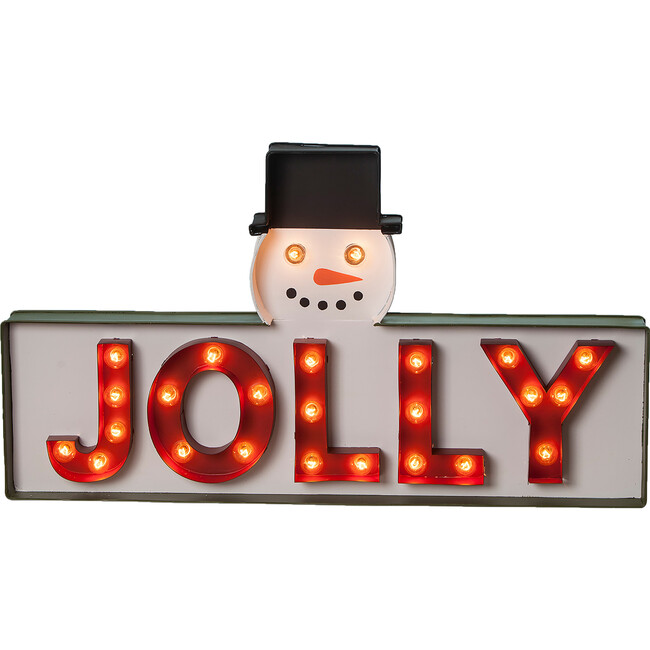 Jolly Marquee Sign - Accents - 1