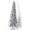 Silver Tinsel Tree - Accents - 1 - thumbnail