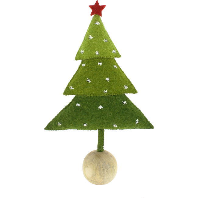Christmas Tree with Stars Standing Decor