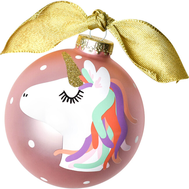 Rainbow Unicorn Ornament - Ornaments - 2