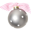 Nutcracker Ball Ornament, Pink - Ornaments - 2