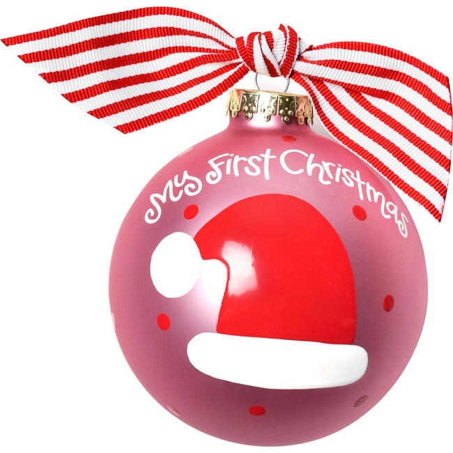 My First Christmas Ornament, Pink Coton Colors Ornaments & Toppers