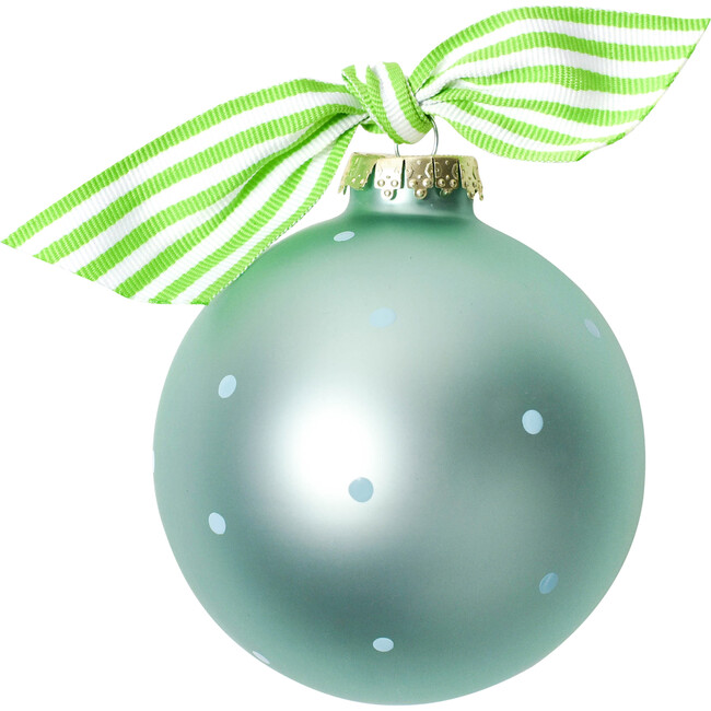 Baby's First Christmas Glass Ornament, Giraffe - Ornaments - 3