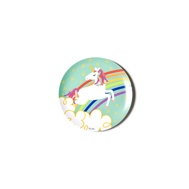 Unicorn Rainbow Melamine Dinner Plate - Tableware - 1