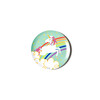 Unicorn Rainbow Melamine Dinner Plate - Tableware - 1 - thumbnail