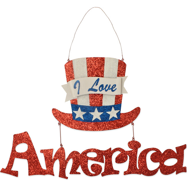 I Love America Tin Sign - Party - 1