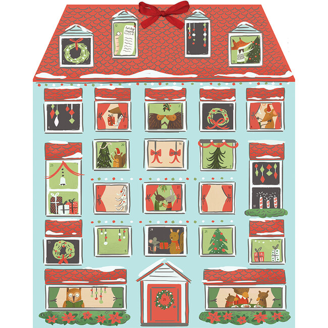 Forest Friends Christmas House Advent Calendar - Advent Calendars - 1