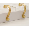 Acrylic Stocking Holder, Brass - Stockings - 3