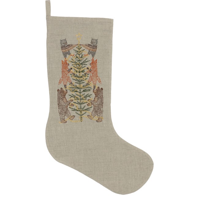 Tinsel Tree Large Stocking - Stockings - 1