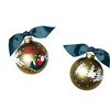 Merry Christmas To All Glass Ornament - Ornaments - 1 - thumbnail