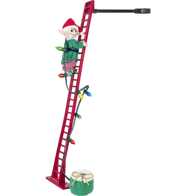 Super Climbing Plush Elf - Accents - 1