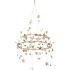 Gold Sparkle Star Chandelier - Decorations - 1 - thumbnail