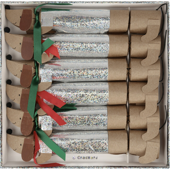 Sparkle Sausage Dog Medium Crackers - Party - 1