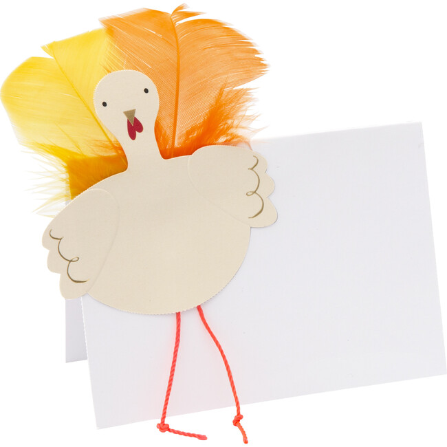 Feather Turkey Placecards - Tableware - 1