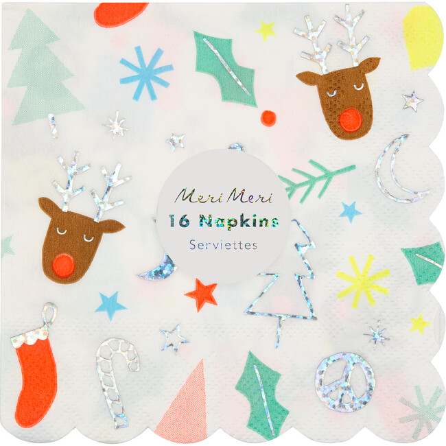 Festive Fun Small Napkins - Tableware - 2
