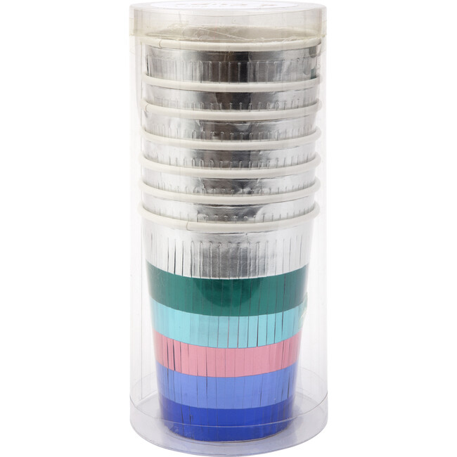 Metallic Fringe Party Cups - Party - 2