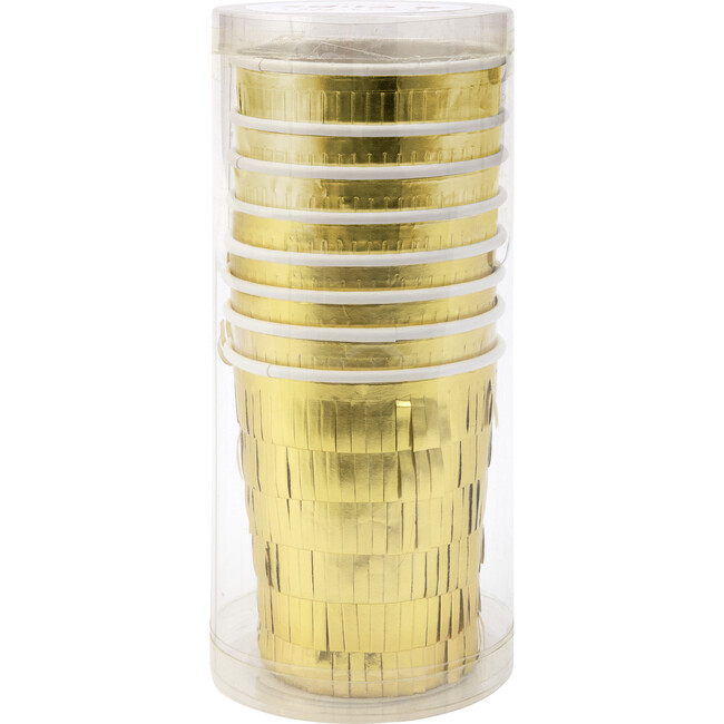 Gold Fringe Party Cups - Party - 2