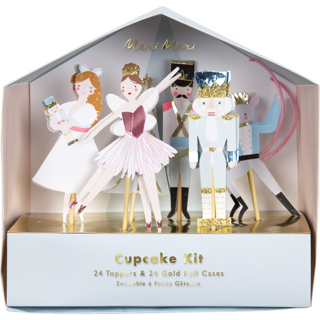 Nutcracker Cupcake Kit Meri Meri Party Goods