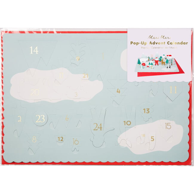 Santa Scene Advent Calendar Meri Meri Advent Calendars