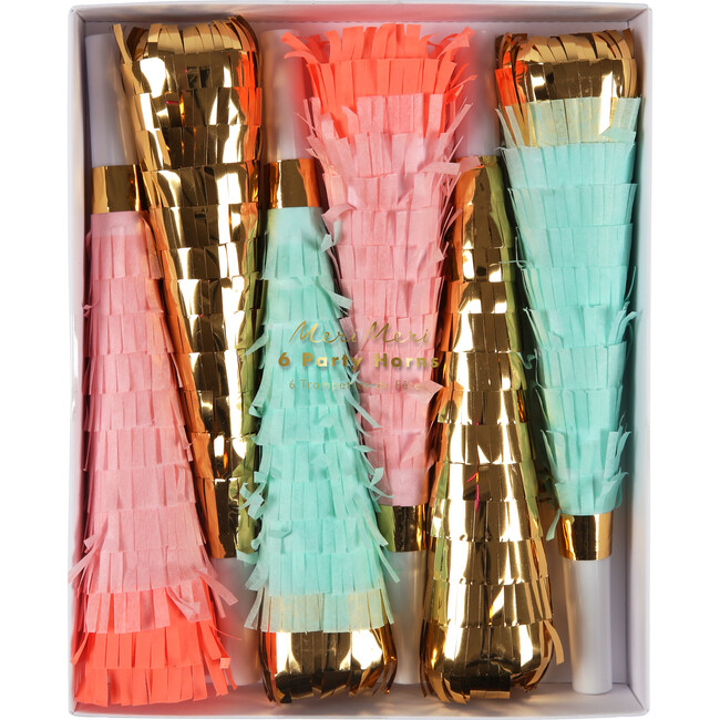 Fringed Party Horns - Party - 1