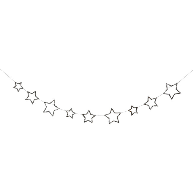 Silver Star Garland - Garlands - 1
