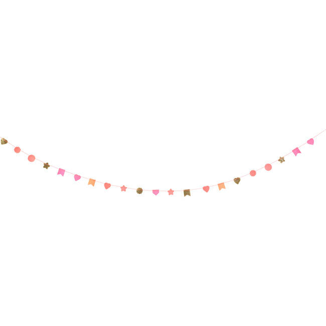 Pink Garland On A Spool - Wall Décor - 3