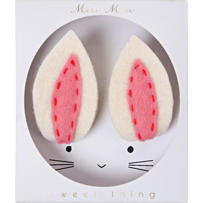 Bunny Ear Hair Clips - Hair Accessories - 1