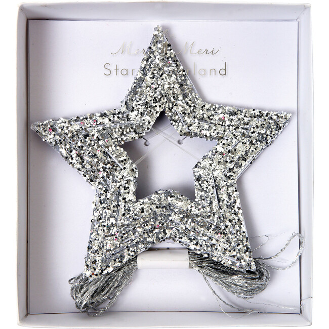 Silver Star Garland - Garlands - 2