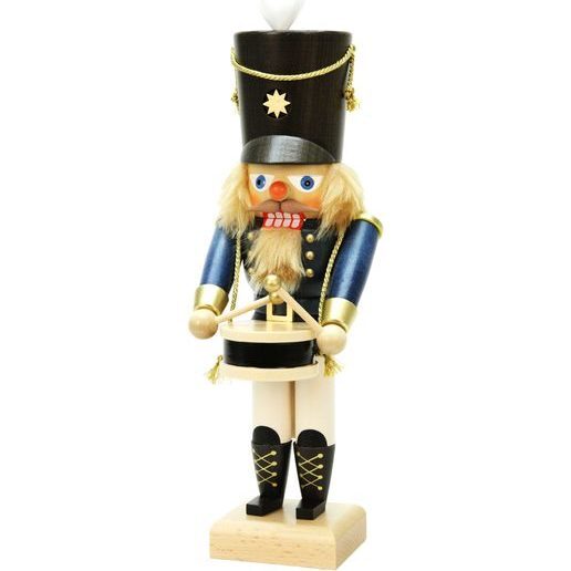 Drummer Nutcracker, Blue - Nutcrackers - 1
