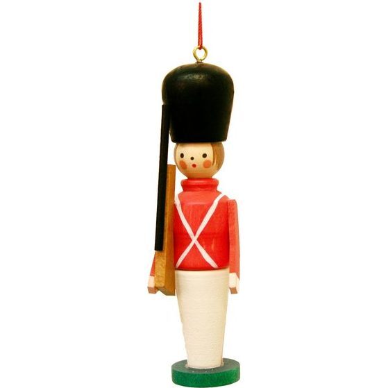 Toy Soldier Ornament, Red