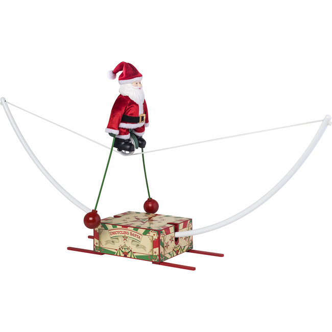 Unicycling Santa - Accents - 1