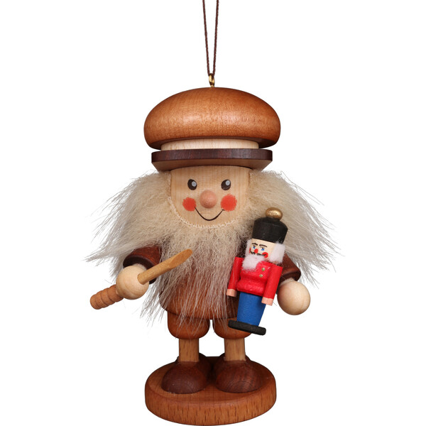 Nutcracker Maker Ornament Natural Christian Ulbricht