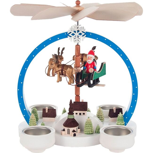 Pyramid, Santa Flying - Accents - 1