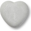 Shagreen Heart Box, Dove - Accents - 1 - thumbnail
