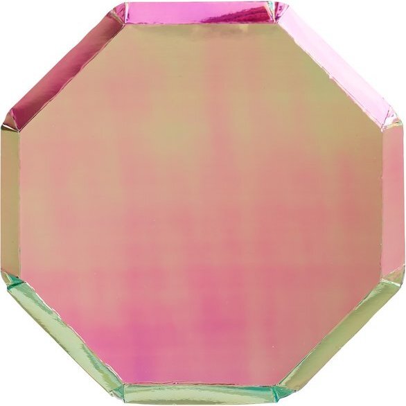 Oil Slick Cocktail Plates - Tableware - 1