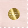 Dusky Pink Napkins, Small - Party - 2