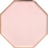 Dusky Pink Dinner Plates - Party - 1 - thumbnail