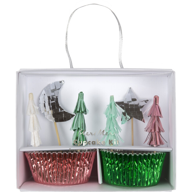 Festive Tree Cupcake Kit - Party - 1
