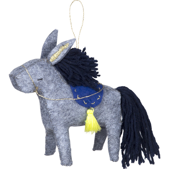 Donkey Felt Ornament - Ornaments - 1
