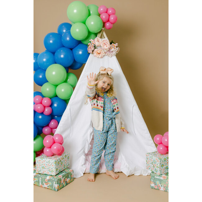 Annie Play Tent, White - Play Tents - 7