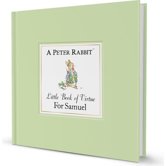 Peter Rabbit’s Personalized Little Book of Virtue