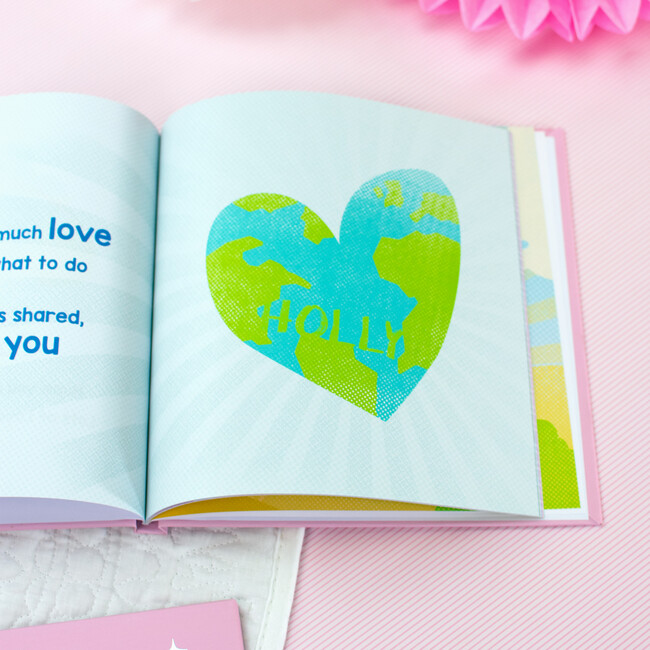 Personalized On the Day You Were Born Book, Pink - Books - 3