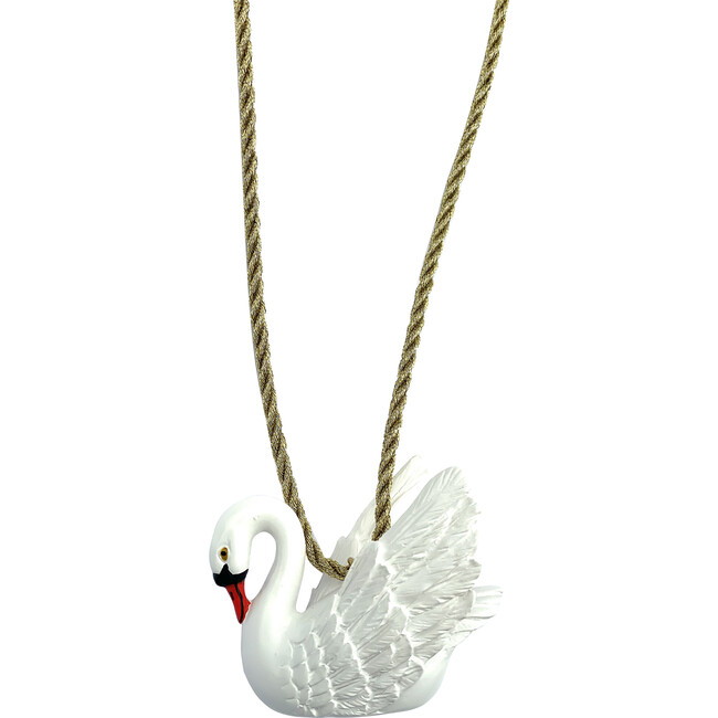 White Swan Necklace - Necklaces - 1