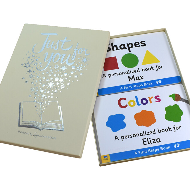 Personalized Shapes & Colors Board Book Gift Set
