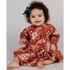 Retro Floral Baby Celebration Dress - Dresses - 4 - thumbnail