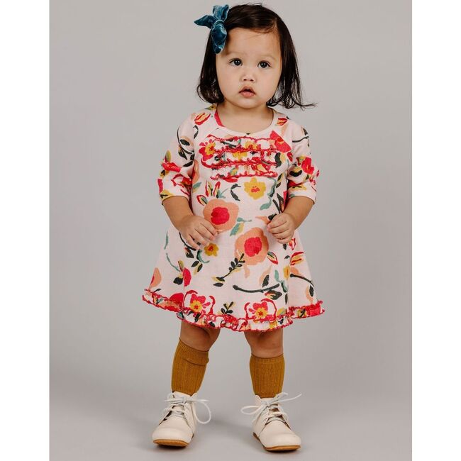 Poppy Rib Baby Ruffle Dress - Dresses - 3
