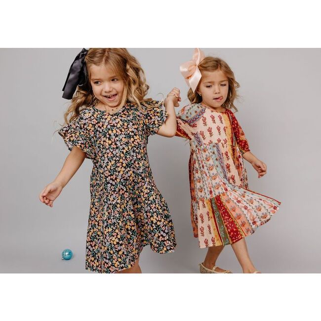 Black Ditzy Floral Darling Dress - Dresses - 3