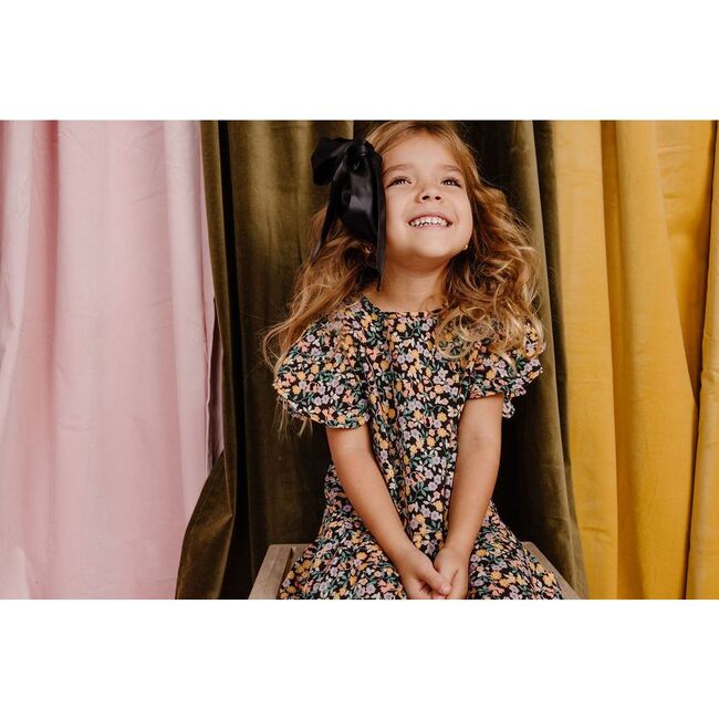 Black Ditzy Floral Darling Dress - Dresses - 4