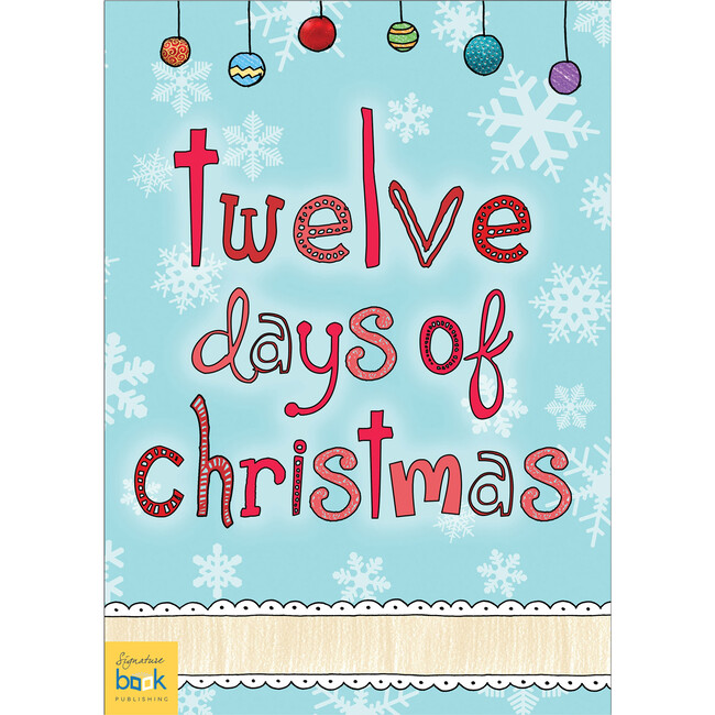 Personalized 12 Days of Christmas Book, Softback - Books - 1