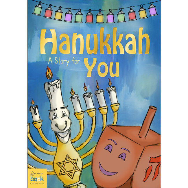 Personalized Hanukkah Book, Softback